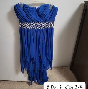 Blue social dress